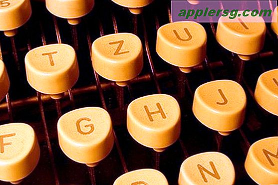 Olympia skrivemaskine og båndinstruktioner