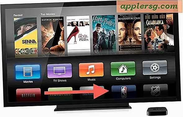 Omstiller Apple TV-startskærmens ikoner