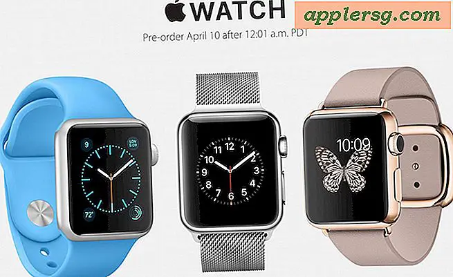 Apple Watch Pre-Orders börjar vid midnatt den 10 april