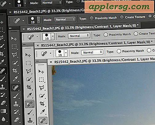 Skift Photoshop CS6 Dark Interface Color Scheme til Light