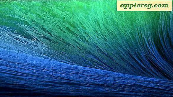 Få Default OS X Mavericks Wave Wallpaper