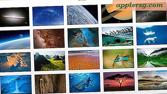 Få tillgång till 40 + vackra bakgrundsbilder som finns i OS X El Capitan & Mavericks