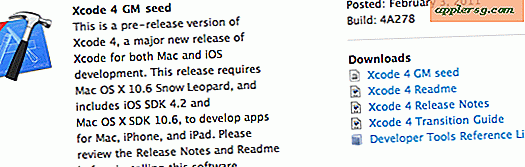 Xcode 4 GM frigivet til udviklere