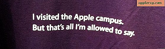 Apple Company Store T-Shirt gør det sjovt af Apples legendariske hemmeligholdelse