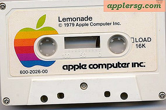 En gang om gang ... Apple-kassetter