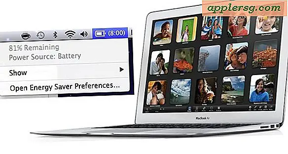 Batterilivslängd på MacBook Air (2012) är bättre än annonserat