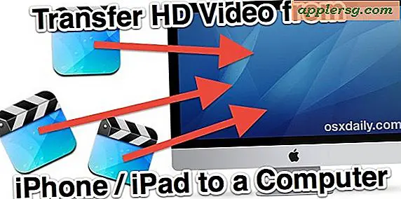 Overfør HD-video fra iPhone eller iPad til din computer