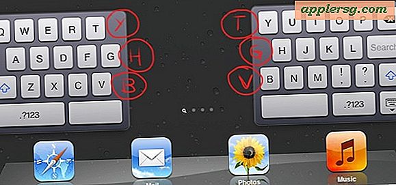 iPad Split Keyboard har 6 dolda nycklar för att göra typning ännu enklare