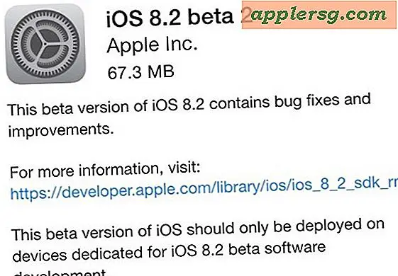 IOS 8.2 Beta 2 Tillgänglig för utvecklare