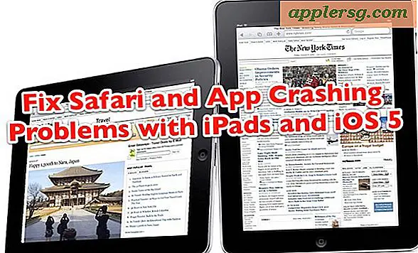 Fix Safari Crashing på iPad og iOS