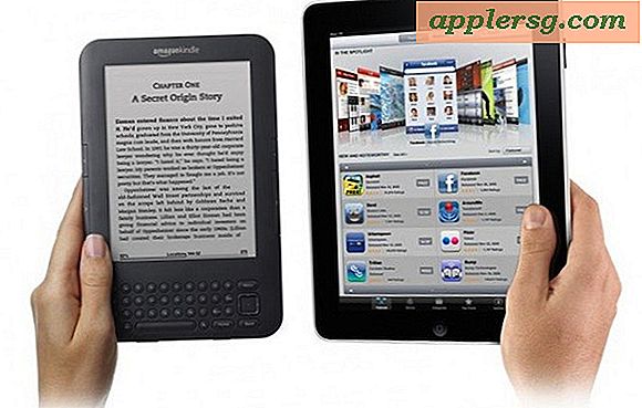 Kindle vs iPad til læsning: Fandt Kindle Win?
