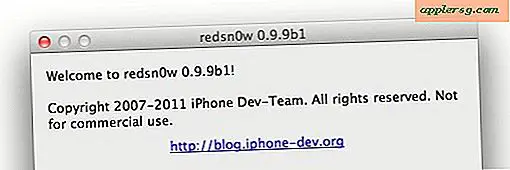 Redsn0w 0.9.9b1 Jailbreak Tool Auto-Detekterer IOS Version & Downloads IPSW