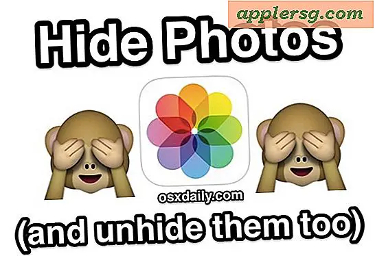 Sådan skjuler du billeder på iPhone og iPad med iOS-skjult album