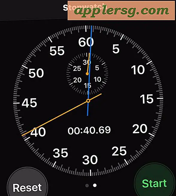 Så här använder du Stopwatch på iPhone