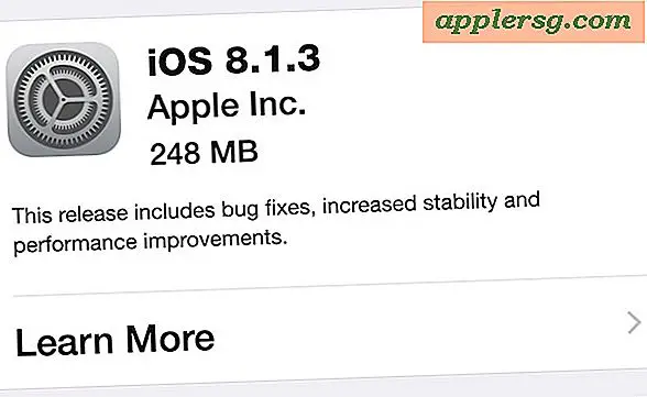 iOS 8.1.3 Udgivet med fejlrettelser [IPSW Download Links]