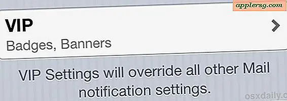 Ange en unik varningston för nya e-postmeddelanden från VIP-listan i iOS
