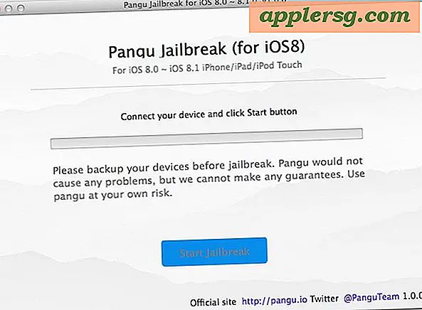 Pangu Jailbreak til iOS 8.1 Tilgængelig til Mac OS X