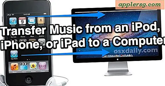 Överför musik från iPhone, iPod eller iPad till en dator