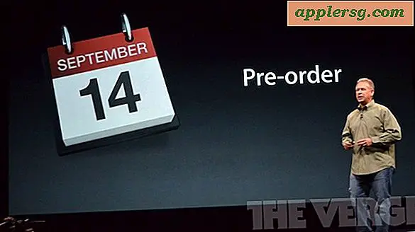 iPhone 5 Pre-Orders Start 14 september for udgivelsesdato 21 september