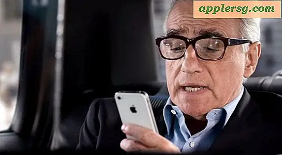 Nya iPhone 4S-annonsfunktioner Martin Scorsese