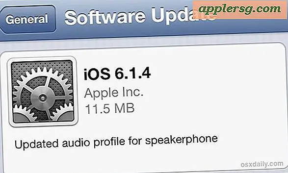 IOS 6.1.4 Släppt för iPhone 5 [IPSW Ladda ner Länkar]