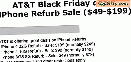 AT & T Black Friday 2010 Salg: iPhone 4 starter på $ 99