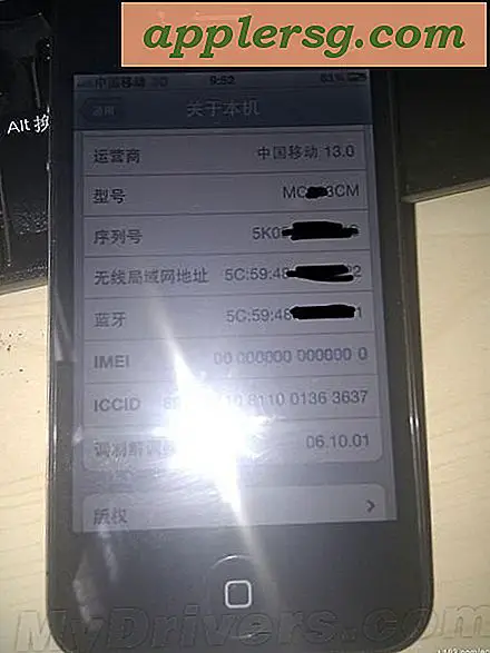 Ist dies ein ausgelaufenes Bild von iPhone 5 auf China Mobile Network?