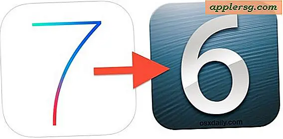 Sådan nedgraderes iOS 7 Beta til iOS 6