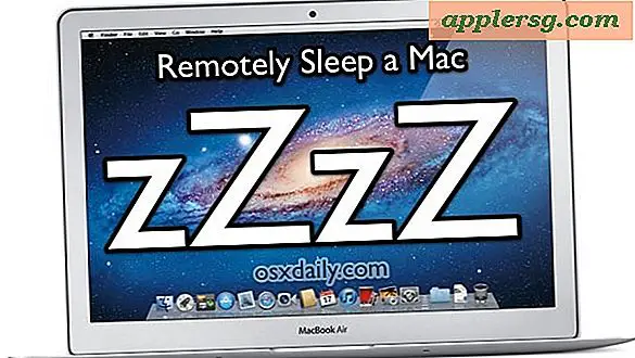 Sådan fjerner du Sleep en Mac fra hvor som helst med SSH eller en iPhone