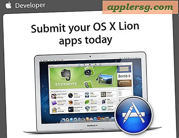 OS X Lion "Vil snart være tilgængelig" som Apple beder Devs sende Lion Apps