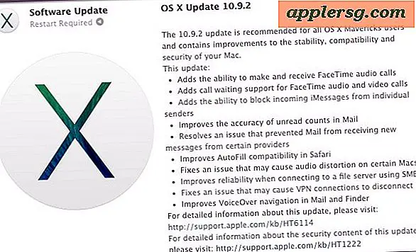 OS X 10.9.2 Update: Fix for Mail Problemer, SSL Security Error, og mere