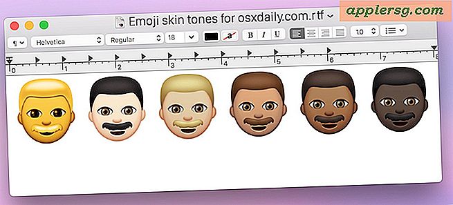 Så här får du tillgång till och använda olika emoji hudtoner på Mac