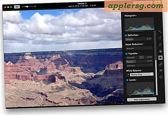 Aktivera ytterligare justeringar av foton i Mac Photos App