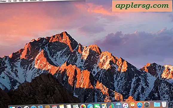 macOS Sierra 10.12.1 Uppdatering tillgänglig med buggfixar