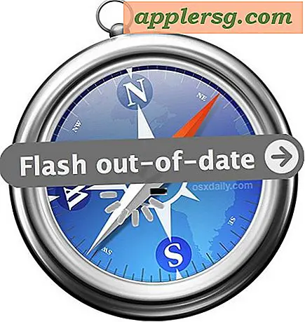 Se en "Flash Out-of-Date" Besked i Safari på Mac?  Sådan løses det her