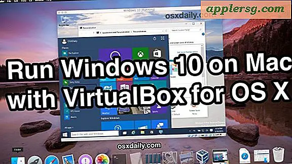 Så här kör du Windows 10 på Mac gratis med VirtualBox för Mac OS X