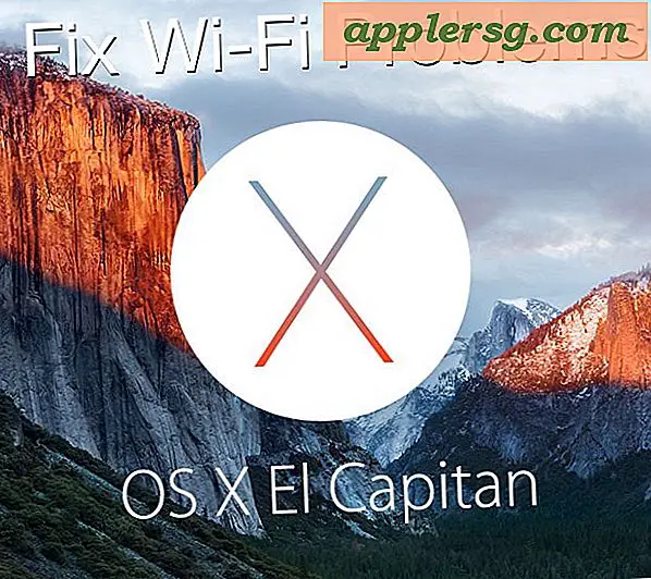 Fastsættelse af Wi-Fi-problemer i OS X El Capitan