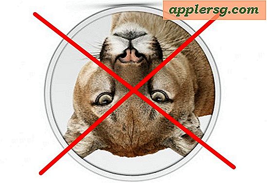 Så här tar du bort OS X Mountain Lion (eller någon annan Mac OS X Boot Partition)