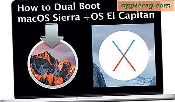 Sådan installeres MacOS Sierra 10.12 Beta sikkert og Dual Boot El Capitan
