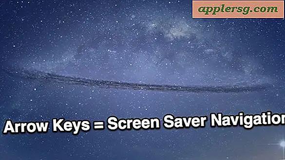 Naviger Photo Screen Savers i OS X for at gøre dem til diasshow