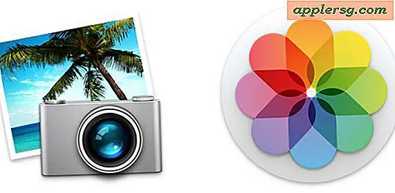 Sådan bruges iPhoto i stedet for Mac Photos App i OS X