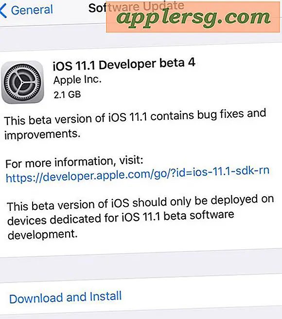 IOS 11.1 Beta 4 släppt för testning