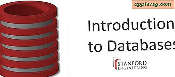 Lær SQL fra Stanfords Free Online "Introduktion til databaser" kursus