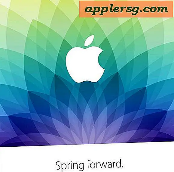 Apple veranstaltet am 9. März das LiveStreamed "Spring Forward" Media Event