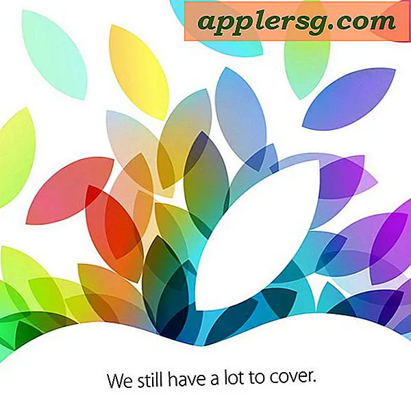 Apple Sets Event Date for October 22, New iPads Coming