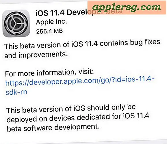 IOS 11.4 Beta 6 Släppt för testning