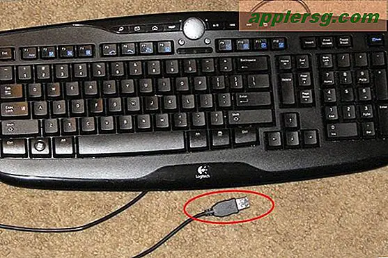 Sådan tilsluttes et tastatur til en bærbar computer