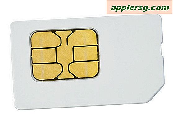 Hur man använder ett SIM-kort i en HP 6910