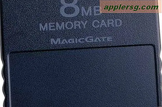 Een PlayStation 2-geheugenkaart formatteren Format