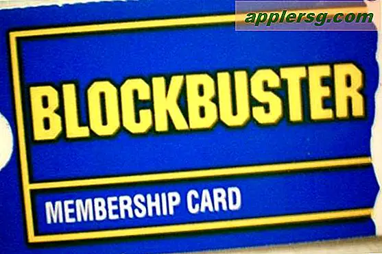 Sådan ansøger du om et Blockbuster Video Membership Card